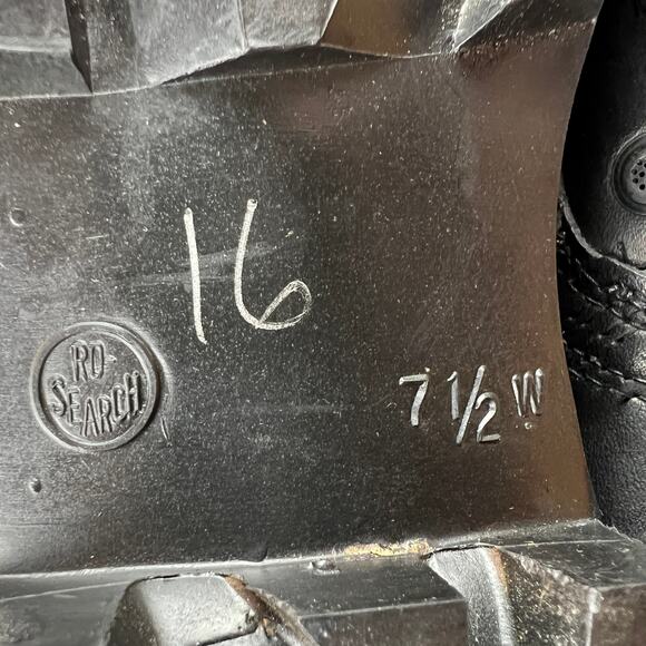 Vintage US ARMY Vietnam Era Style Ro-Search OD Jungle Combat Jump BOOTS SIZE 7.5 - Picture 13 of 14